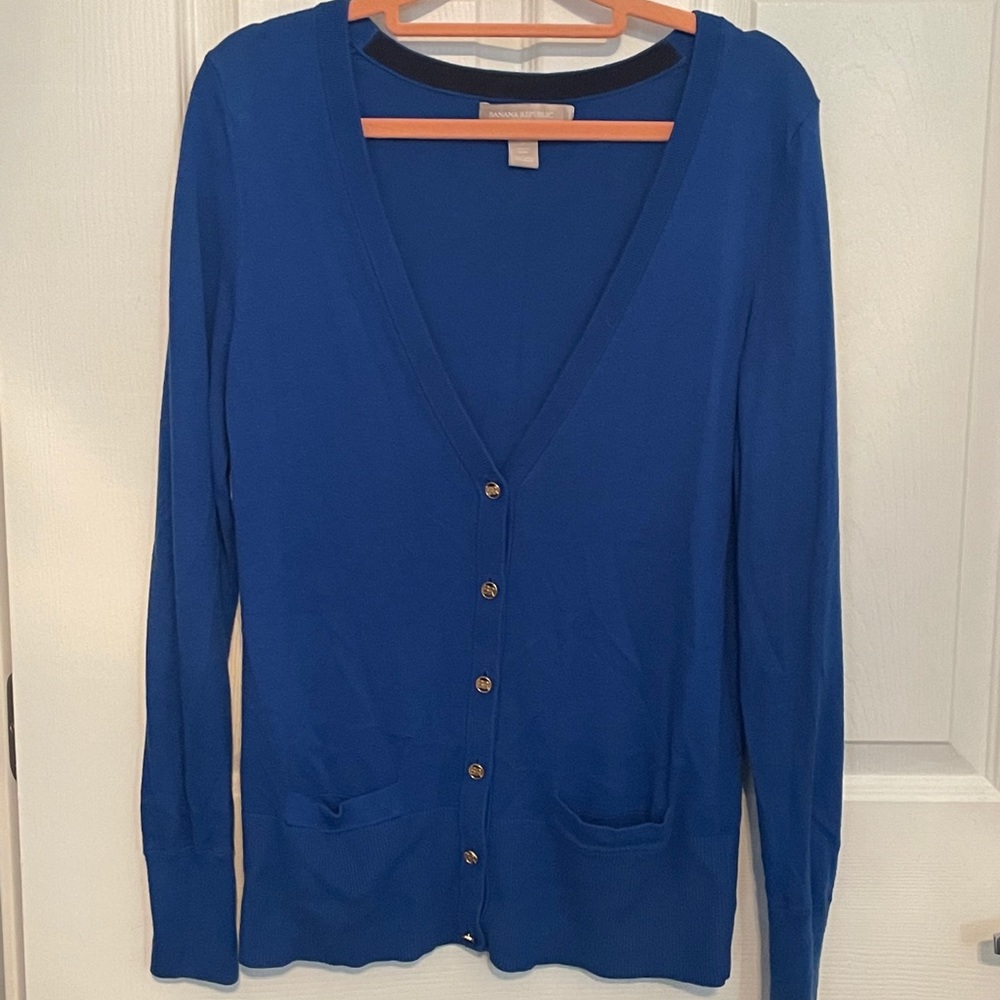 Blue Banana Republic Cardigan